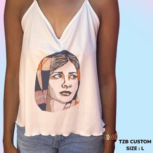 Women icon Malala tank top